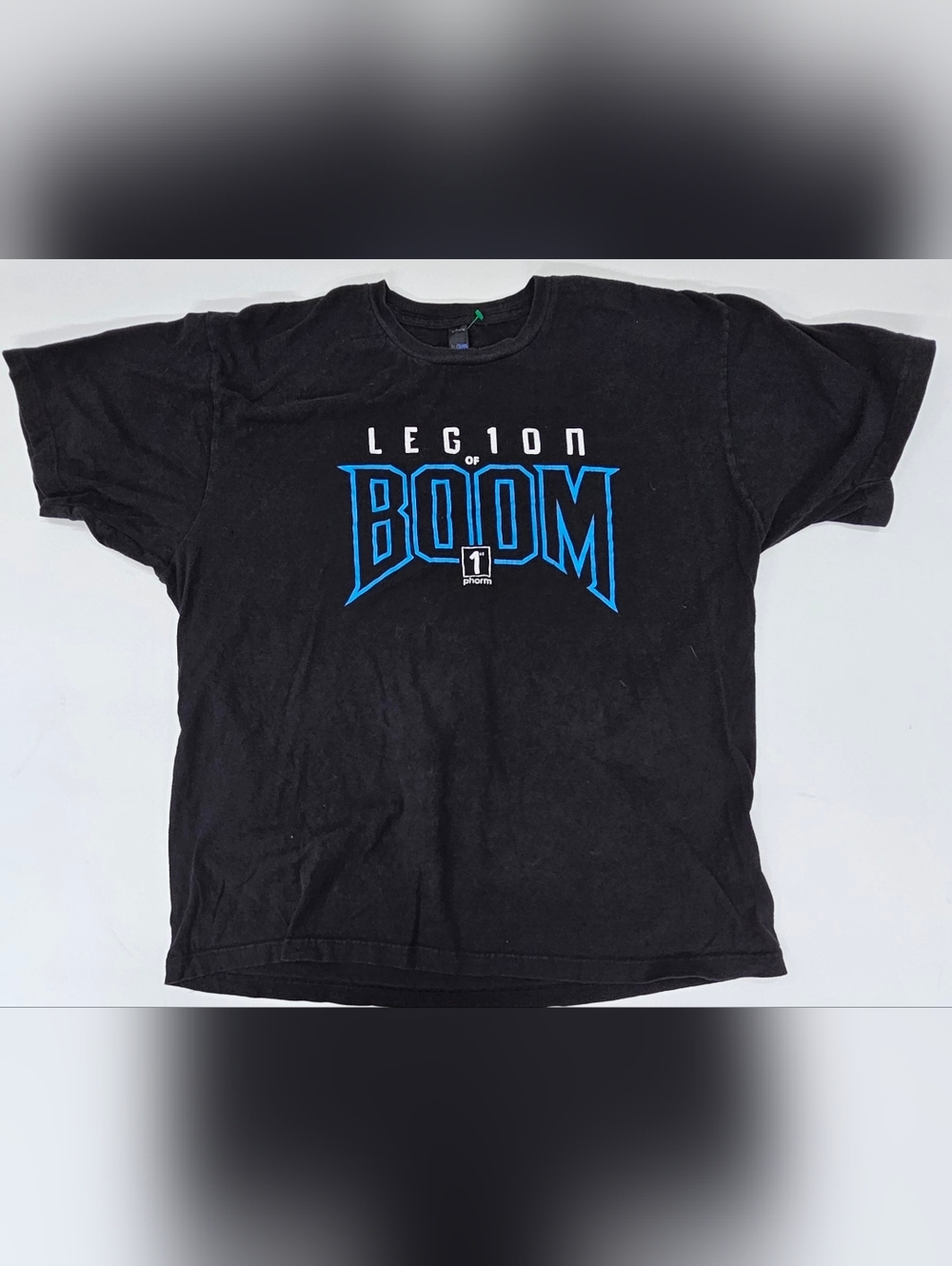 1st Phorm Legion of Boom Graphic T-Shirt Adult Size XL Black Workout Gym Tee